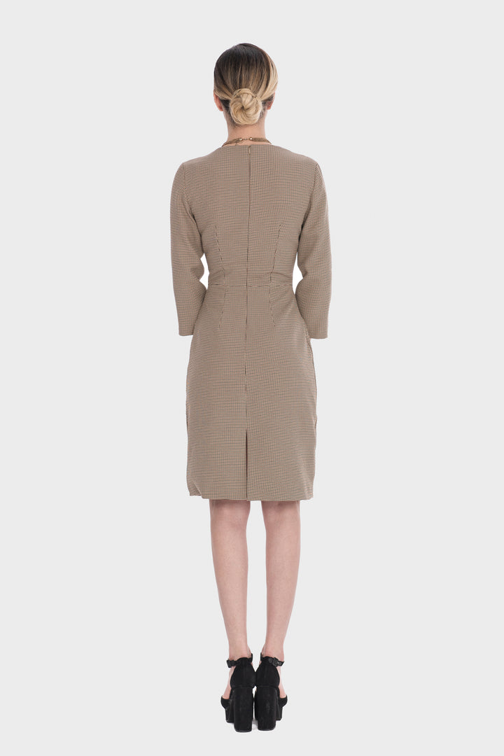 Sheath Dress, Semi-Fitted with Lined Bodice