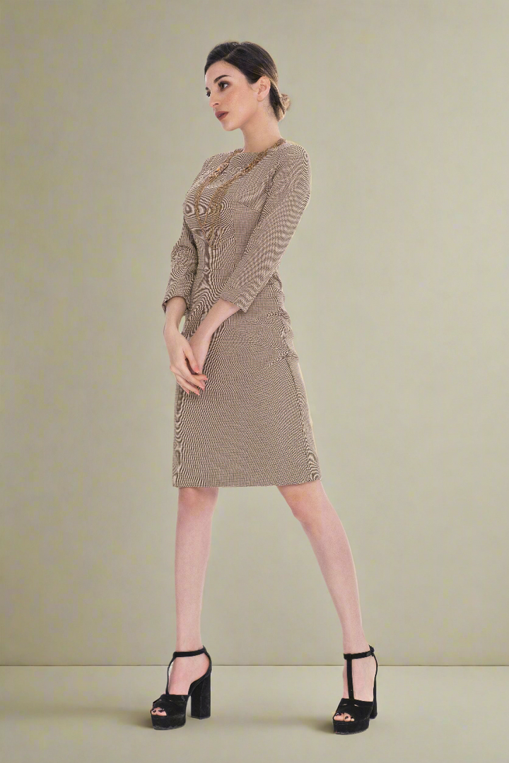 Sheath Dress, Semi-Fitted with Lined Bodice