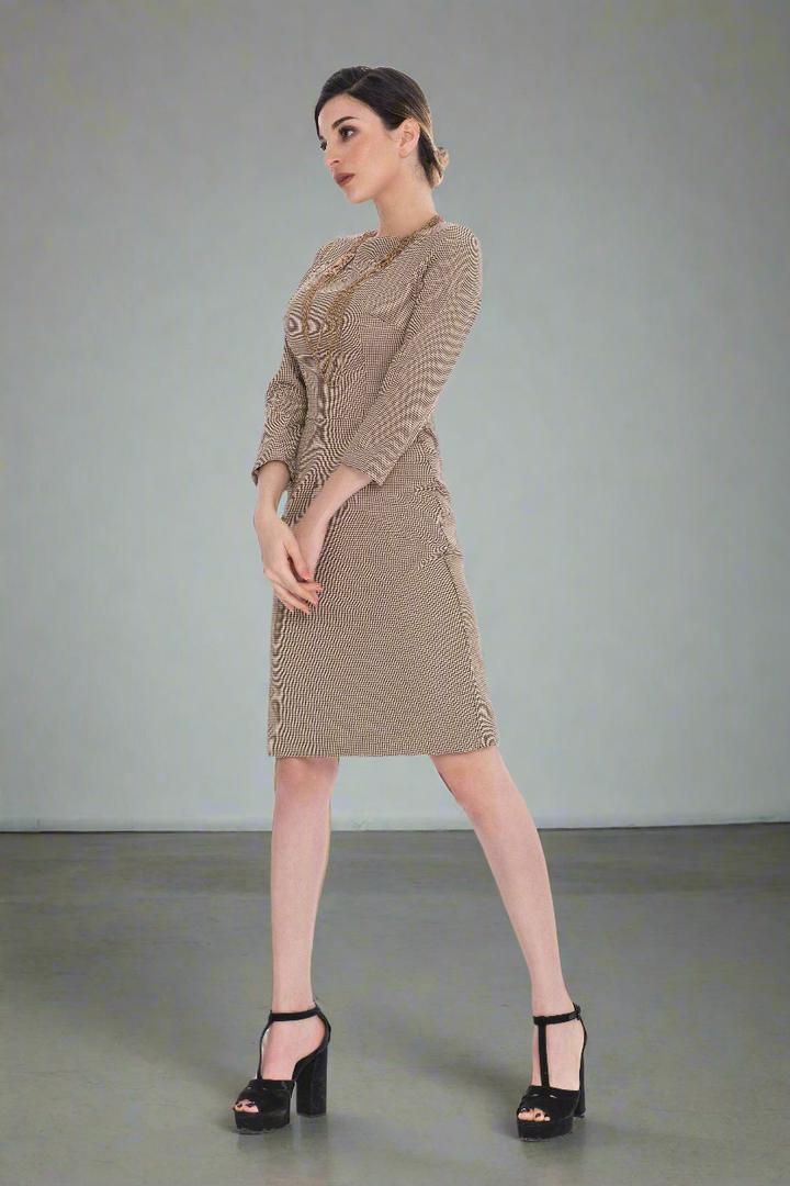 Sheath Dress, Semi-Fitted with Lined Bodice