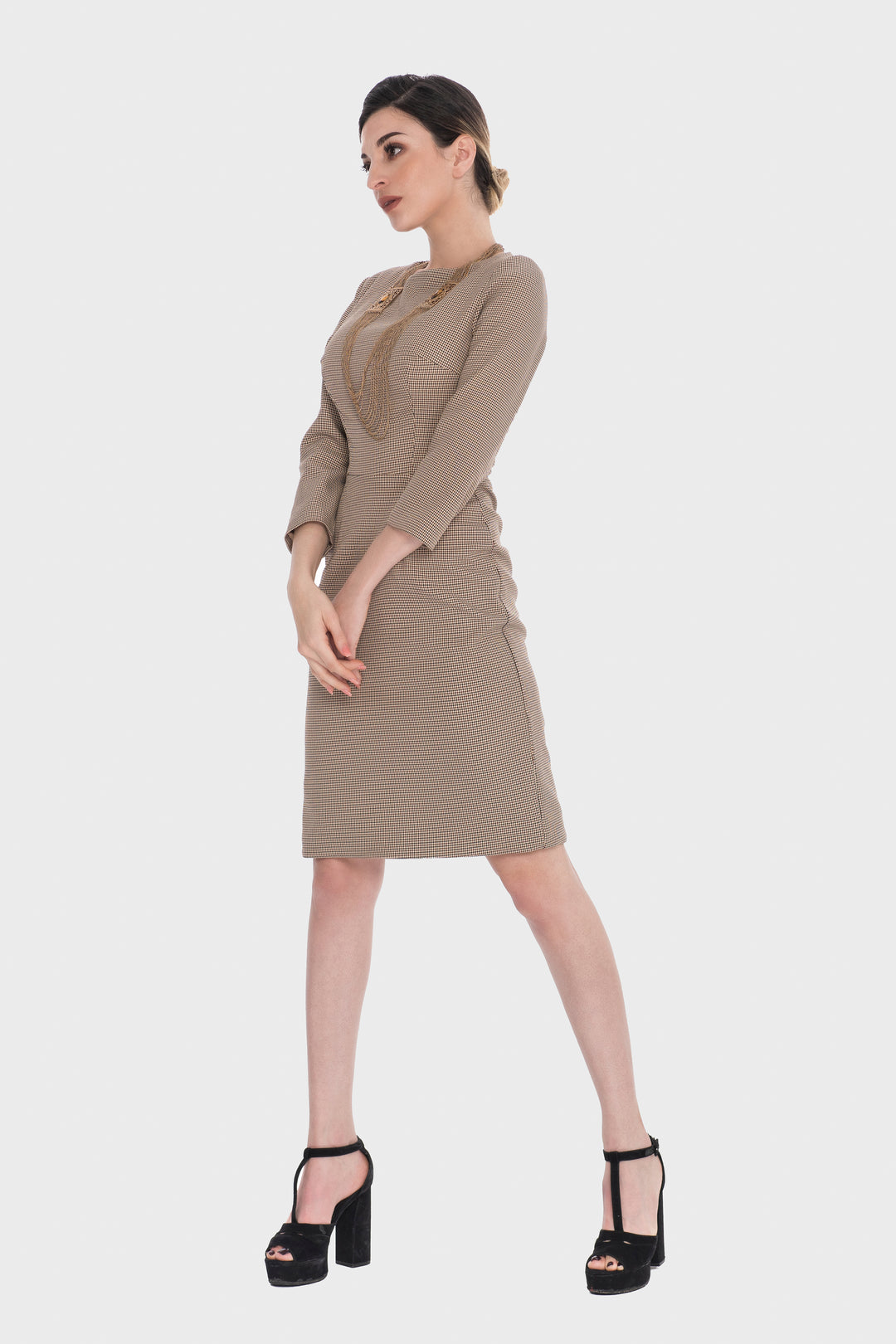 Sheath Dress, Semi-Fitted with Lined Bodice