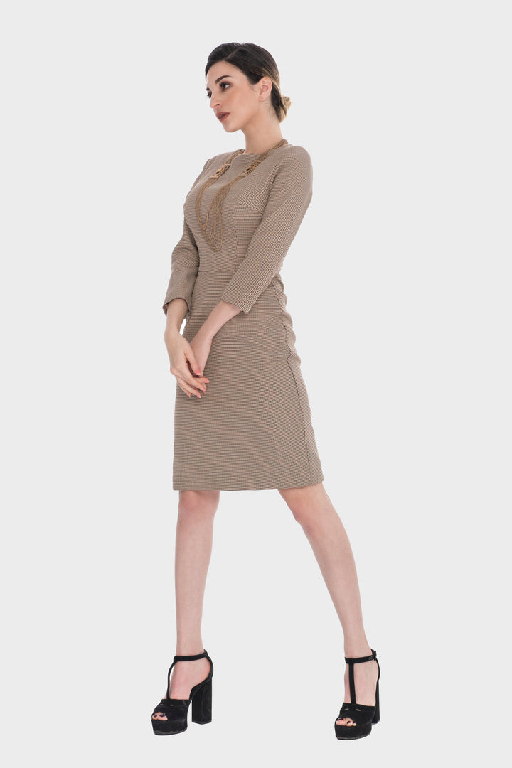 Sheath Dress, Semi-Fitted with Lined Bodice