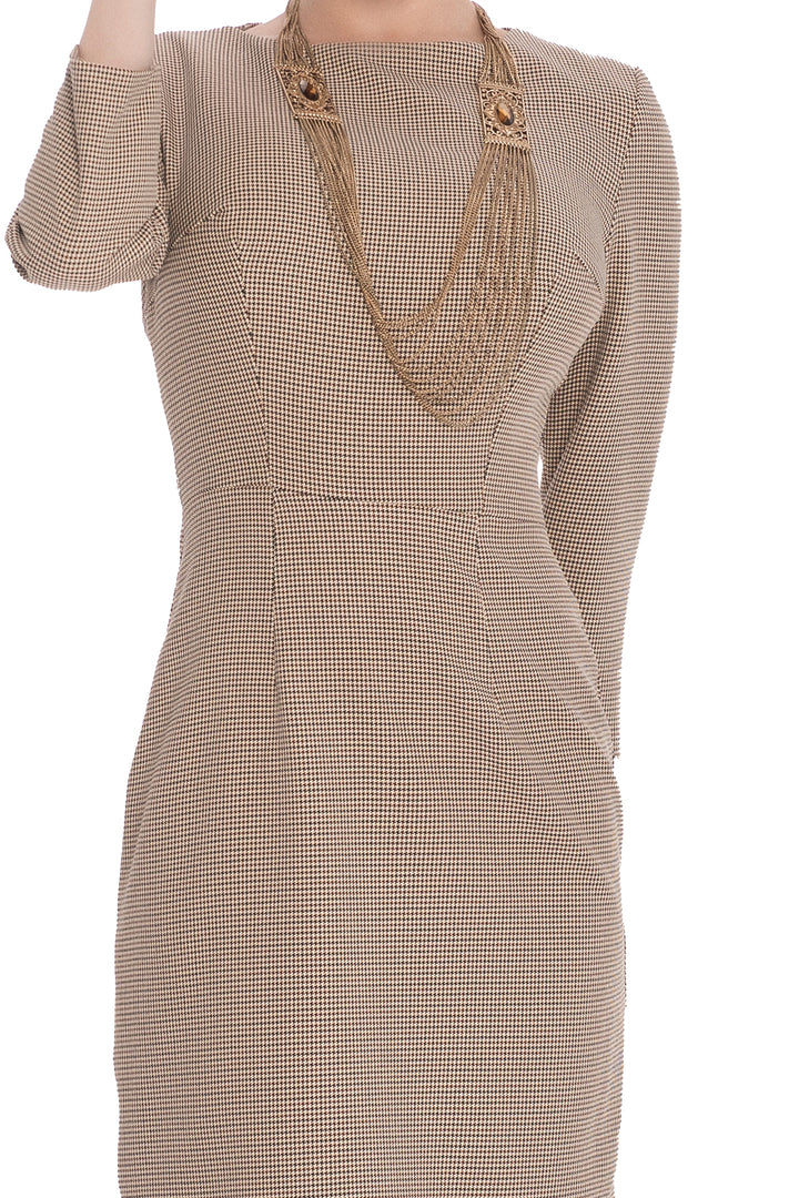 Sheath Dress, Semi-Fitted with Lined Bodice