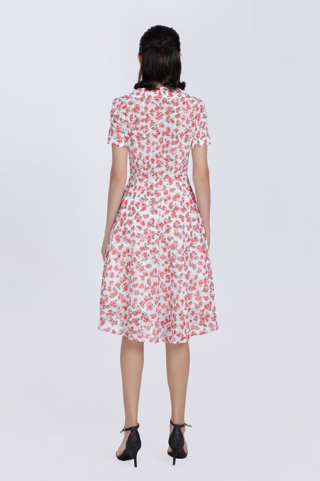 Floral Printed Shirt dress