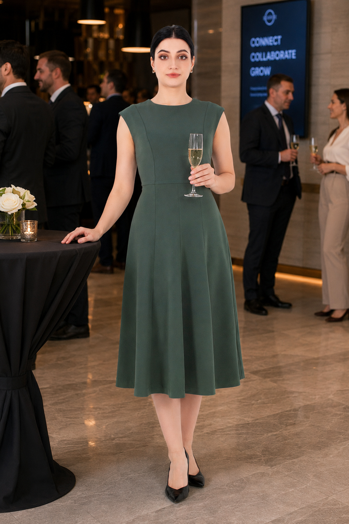 Sleeveless Sheath Dress