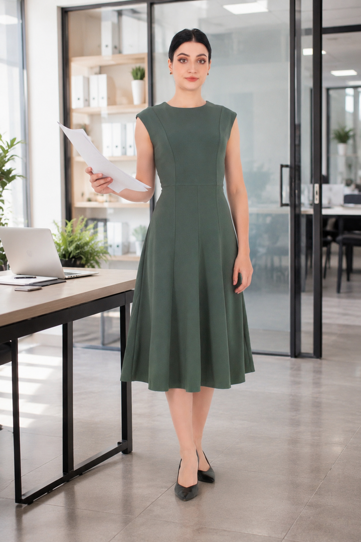 Sleeveless Sheath Dress